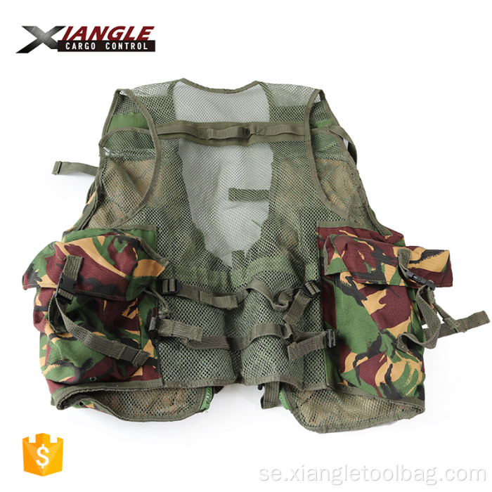 Pouch Zipper Axel Canvas Electrician Tool Vest Builder